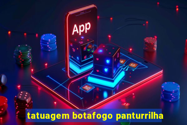 tatuagem botafogo panturrilha